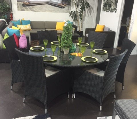 Outdoor Dining Set Round Vancouver, Round Kitchen Table Sets Canada