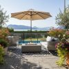 Lineas collection by Ratana on an outdoor patio,