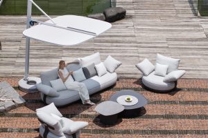 Calla collection by Higold with the Techno umbrella.